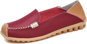 VenusCelia Women's Comfort Walking on Clouds Flat Loafer