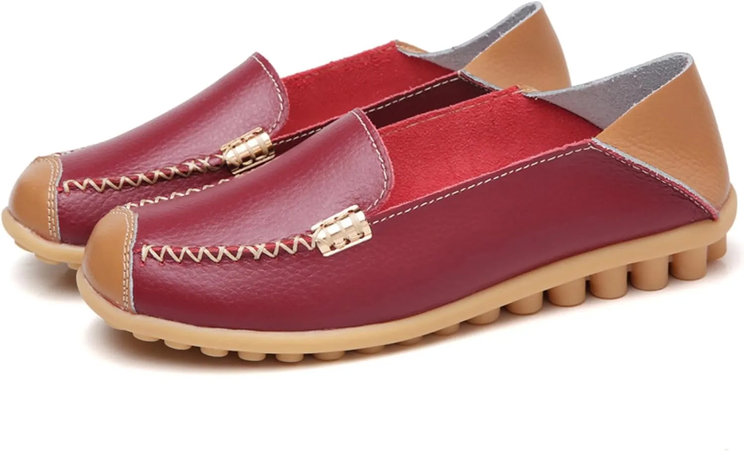 VenusCelia Women's Comfort Walking on Clouds Flat Loafer