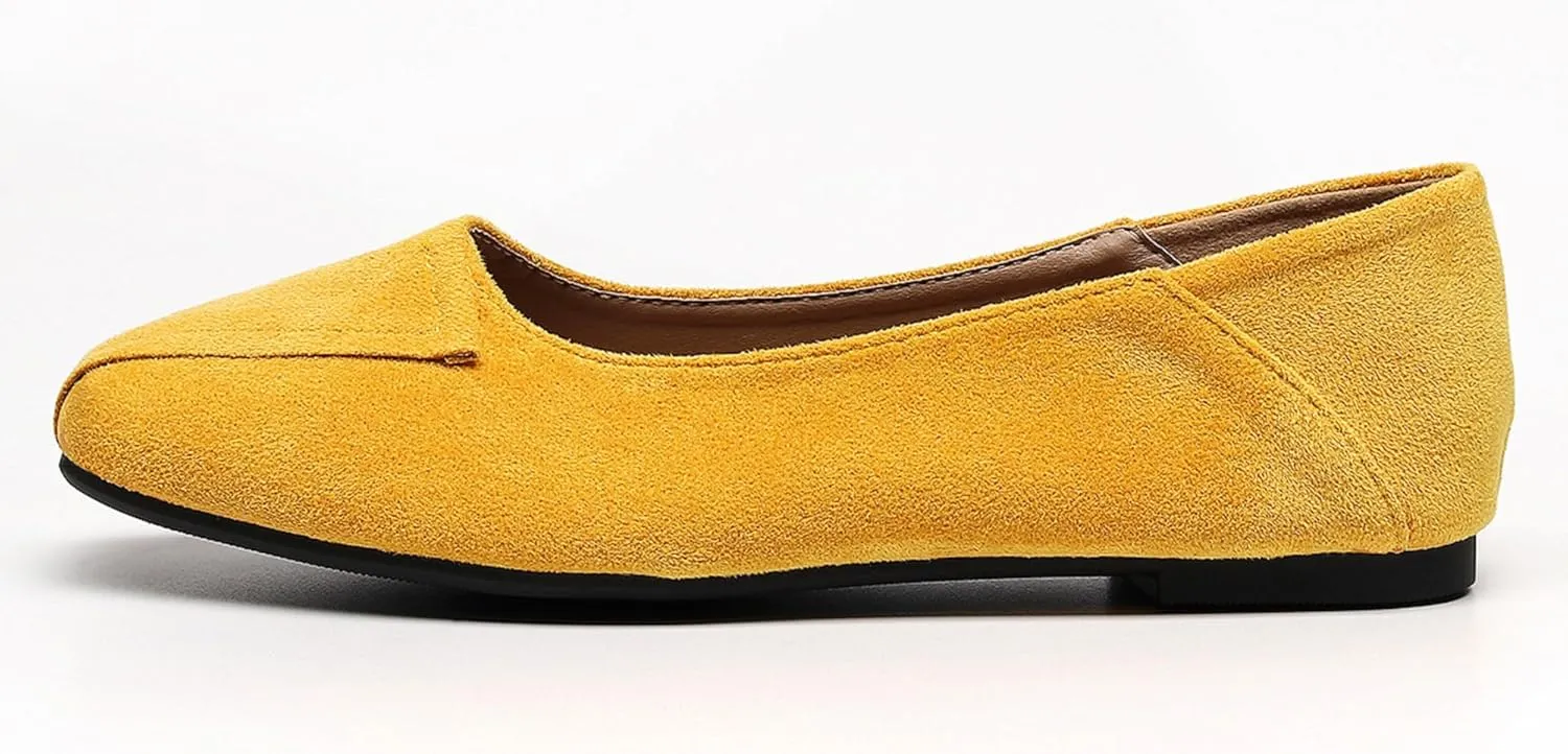 VenusCelia Women's Plain Dance Flat Shoe