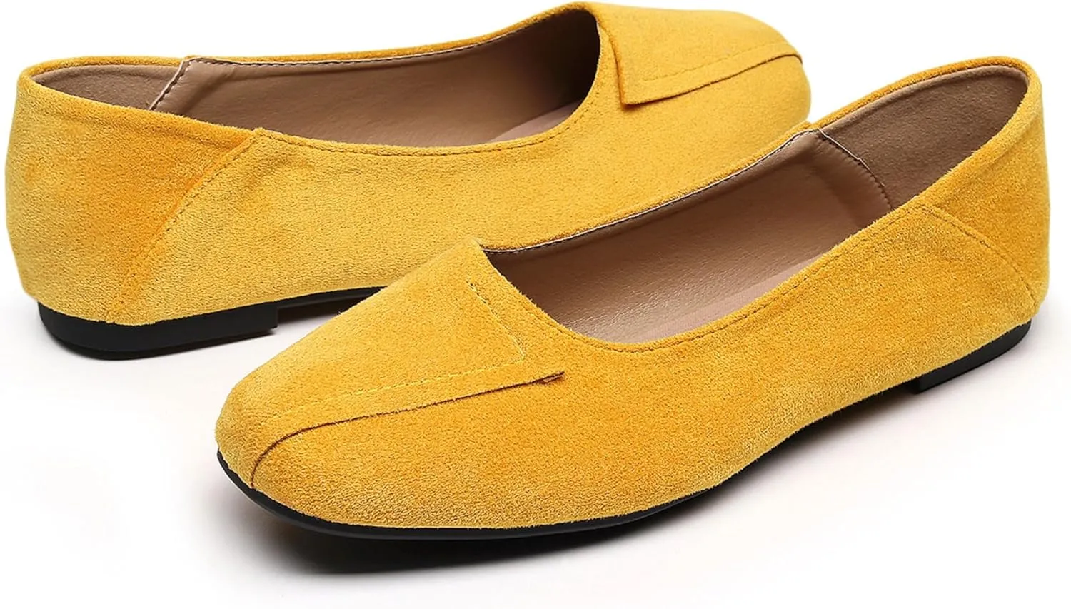 VenusCelia Women's Plain Dance Flat Shoe