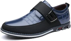 Veslexth Men Casual Driving Sneakers Loafers Breathable Comfort Walking Wing Tips Lace Up Luxury Leather Shoes for Male Business Work Office Dress Outdoor