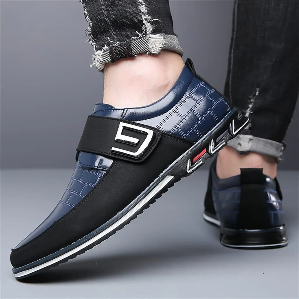 Veslexth Men Casual Driving Sneakers Loafers Breathable Comfort Walking Wing Tips Lace Up Luxury Leather Shoes for Male Business Work Office Dress Outdoor