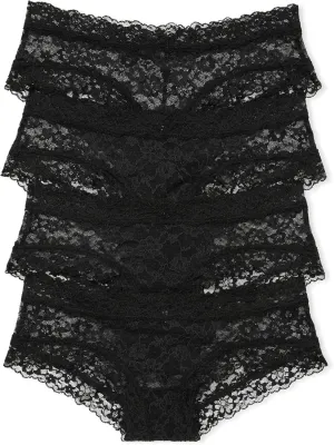 Victoria's Secret Women's Lace Cheeky Underwear, Minimal Coverage Panties for Women, Multi Pack (XS-XXL)