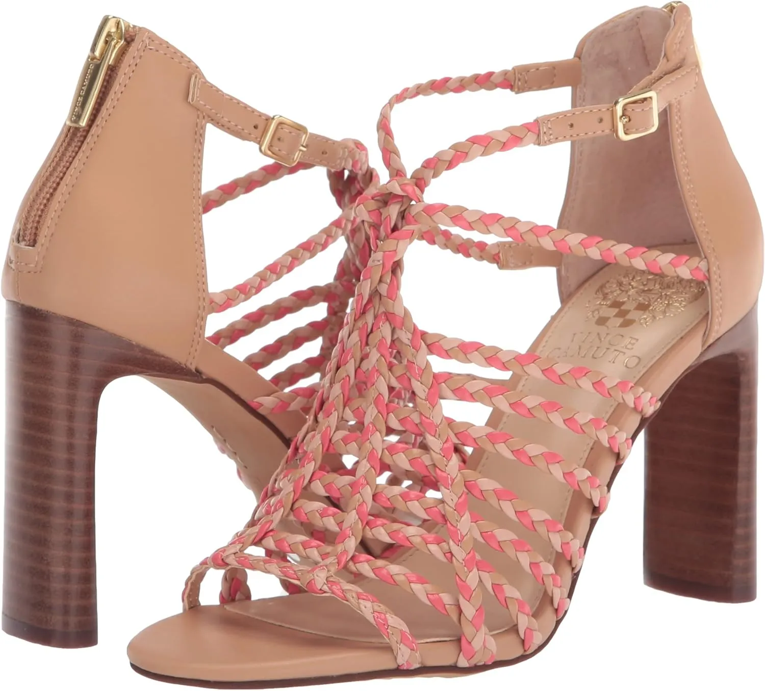 Vince Camuto Women's Footwear Ariah Braided Upper High Heel Sandal Heeled