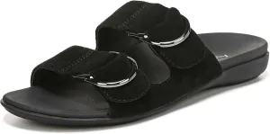 Vionic Women's Mirage Corlee Casual Slip On Slide Sandals- Supportive Ladies Sandals That Include Three-Zone Comfort with Orthotic Insole Arch Support, Sandals for Women