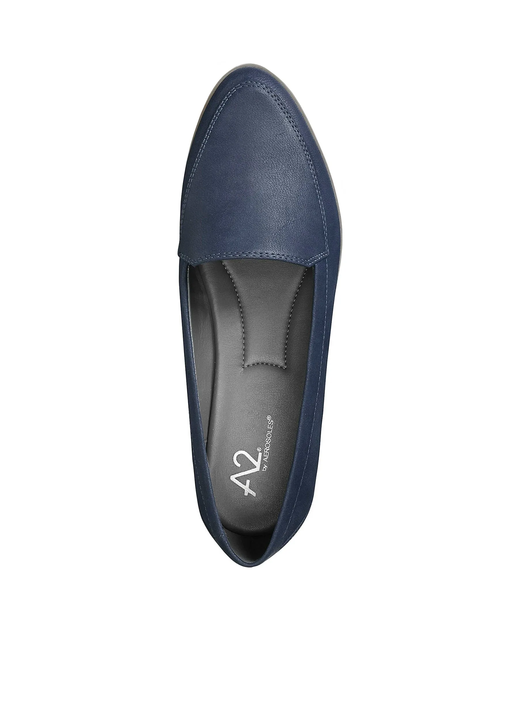 Wedge International coverage Toe Platform and Aerosoles Low On Clever Slip Blue Round Exclusive access Loafer