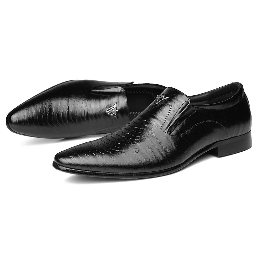 Wildking Men's Slip-Ons Comfort Vintage Business Loafers 5003