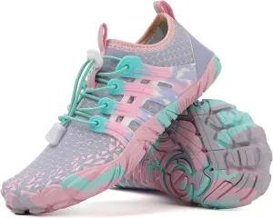 Woman Water Sports Shoes Vacation Beach Shoes Ultra Light Totally Drainage Quick-Dry Aqua Barefoot Slip-on