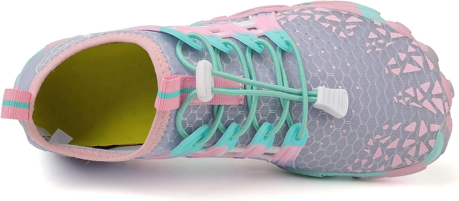 Woman Water Sports Shoes Vacation Beach Shoes Ultra Light Totally Drainage Quick-Dry Aqua Barefoot Slip-on
