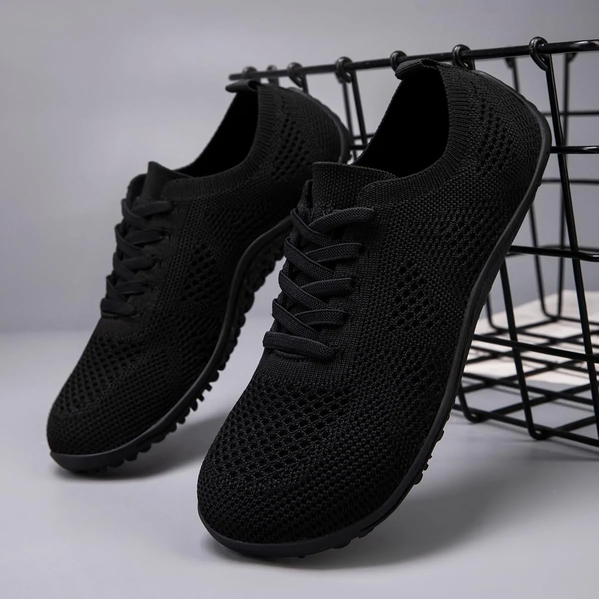 Women Barefoot Shoes Slip on Canvas Walking Sports Zero Drop Sole Casual Sneakers Comfortable Breathable Minimalist Soft Beach Outdoor Shoes