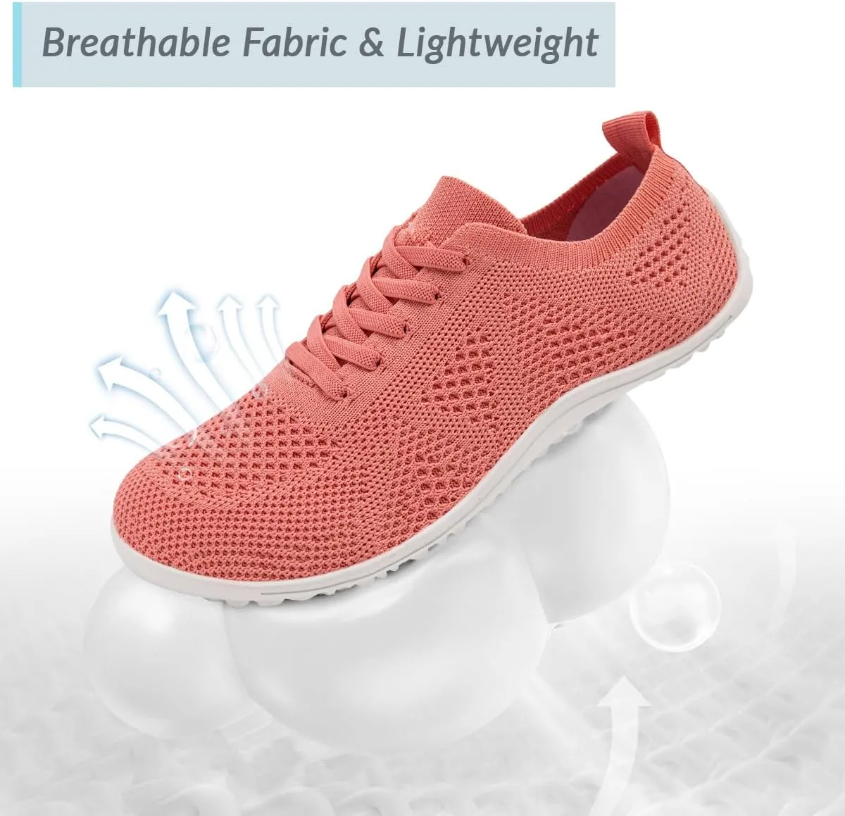 Women Barefoot Shoes Slip on Canvas Walking Sports Zero Drop Sole Casual Sneakers Comfortable Breathable Minimalist Soft Beach Outdoor Shoes