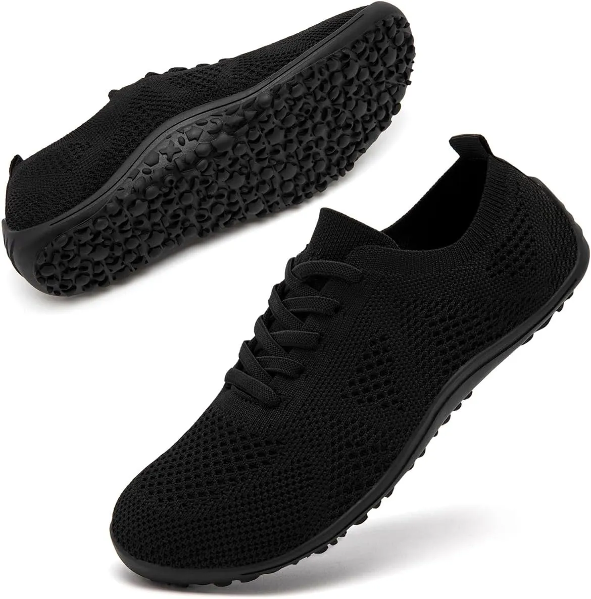Women Barefoot Shoes Slip on Canvas Walking Sports Zero Drop Sole Casual Sneakers Comfortable Breathable Minimalist Soft Beach Outdoor Shoes