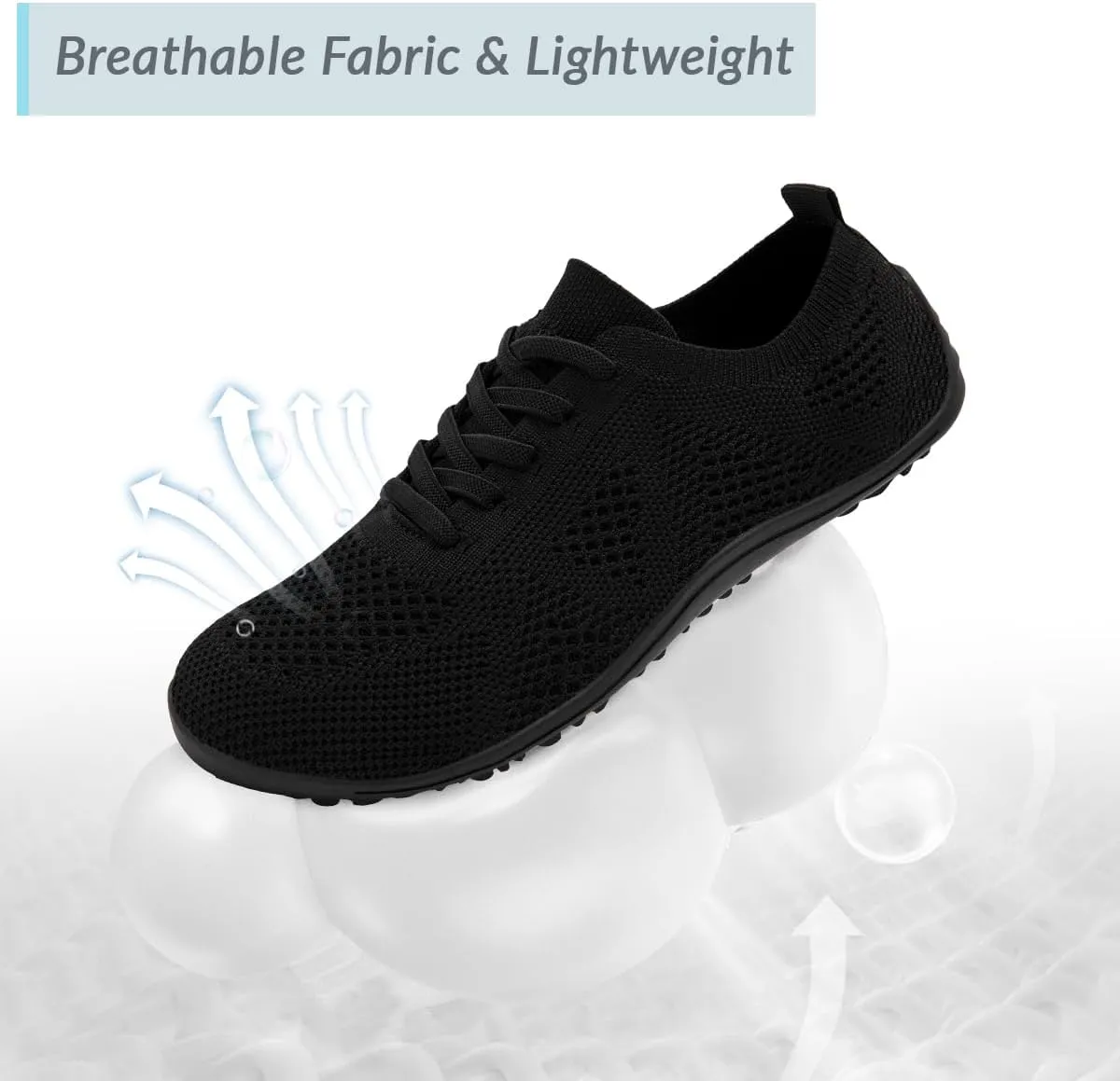 Women Barefoot Shoes Slip on Canvas Walking Sports Zero Drop Sole Casual Sneakers Comfortable Breathable Minimalist Soft Beach Outdoor Shoes