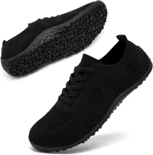 Women Barefoot Shoes Slip on Canvas Walking Sports Zero Drop Sole Casual Sneakers Comfortable Breathable Minimalist Soft Beach Outdoor Shoes