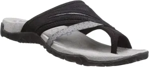Women Orthopedic Sandals with Arch Support Flip Flops for Plantar Fasciitis Comfort Slippers Supportive Toe-Clipped Platform Sandals with Toe Ring Loop Outside Beach Flip-Flops