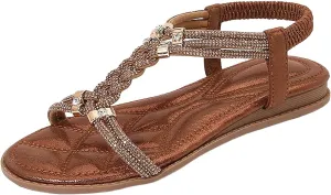 Women Toe Sandals Crystal Jelly Beach Flip Flops Female Students Korean Leather Thong Sandals for Women Wide