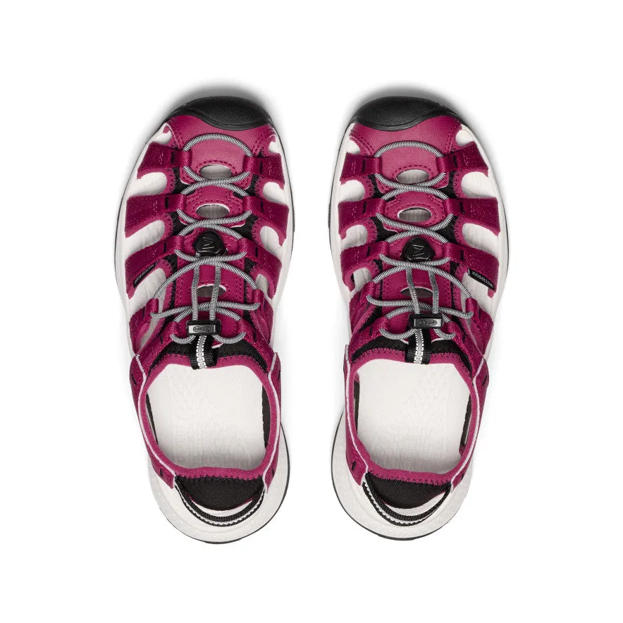 Women's Astoria West Sandal - Beaujolais/Star White