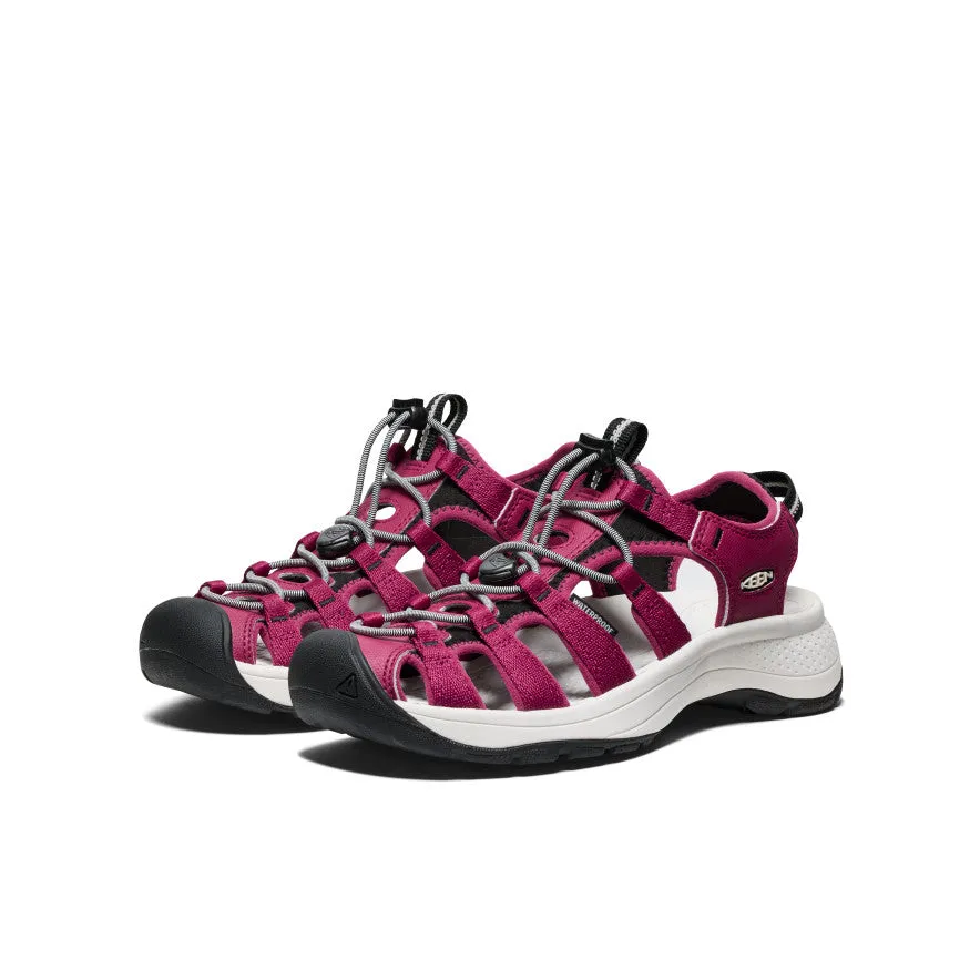 Women's Astoria West Sandal - Beaujolais/Star White