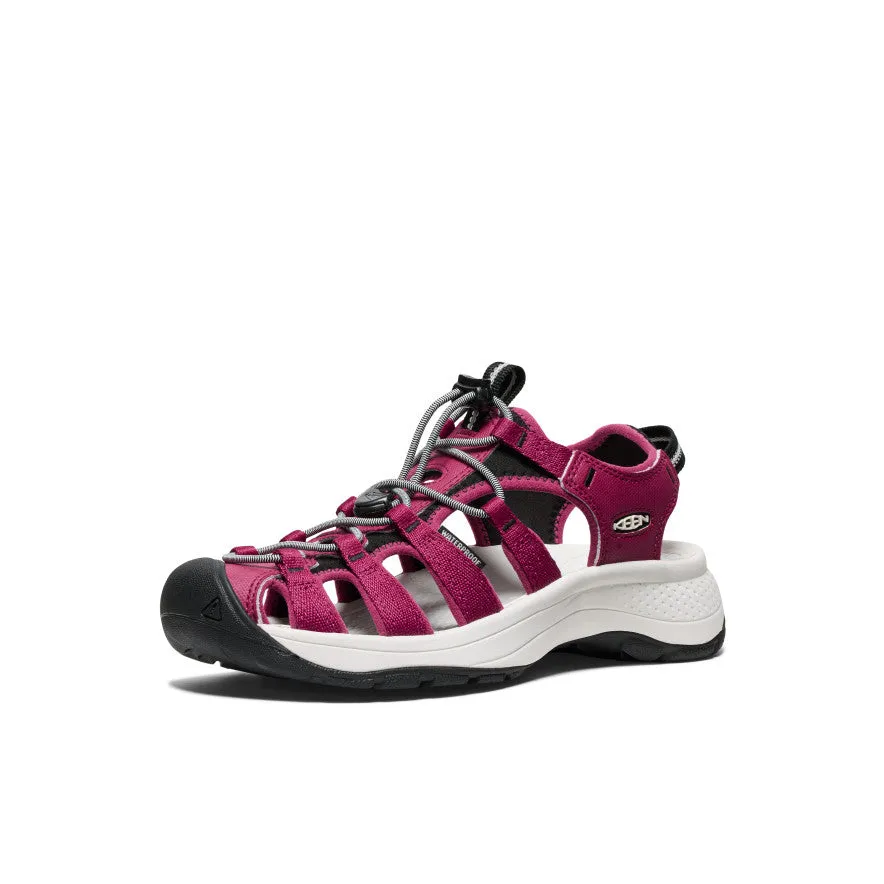 Women's Astoria West Sandal - Beaujolais/Star White