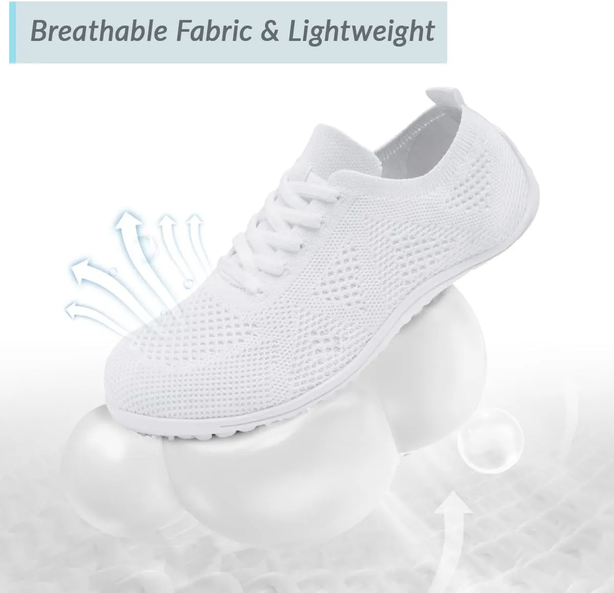 Women's Barefoot Shoes Slip on Zero Drop Workout Shoes Minimalist Comfortable Walking Shoes Lightweight Breathable Soft Beach Outdoor Running Sneakers