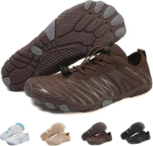 Women's Barefoot Shoes with Neuropathy, Grounding, Orthopedic, Non-Slip, Anti-Slip, All-Day Comfort, Wide Toe Box, Adaptive Arch Support, Lightweight, Flexible, Black, One Size