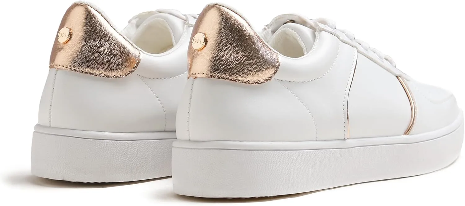 Women's Fashion Bling Deco Party Lightweight Vegan Leather Sneaker