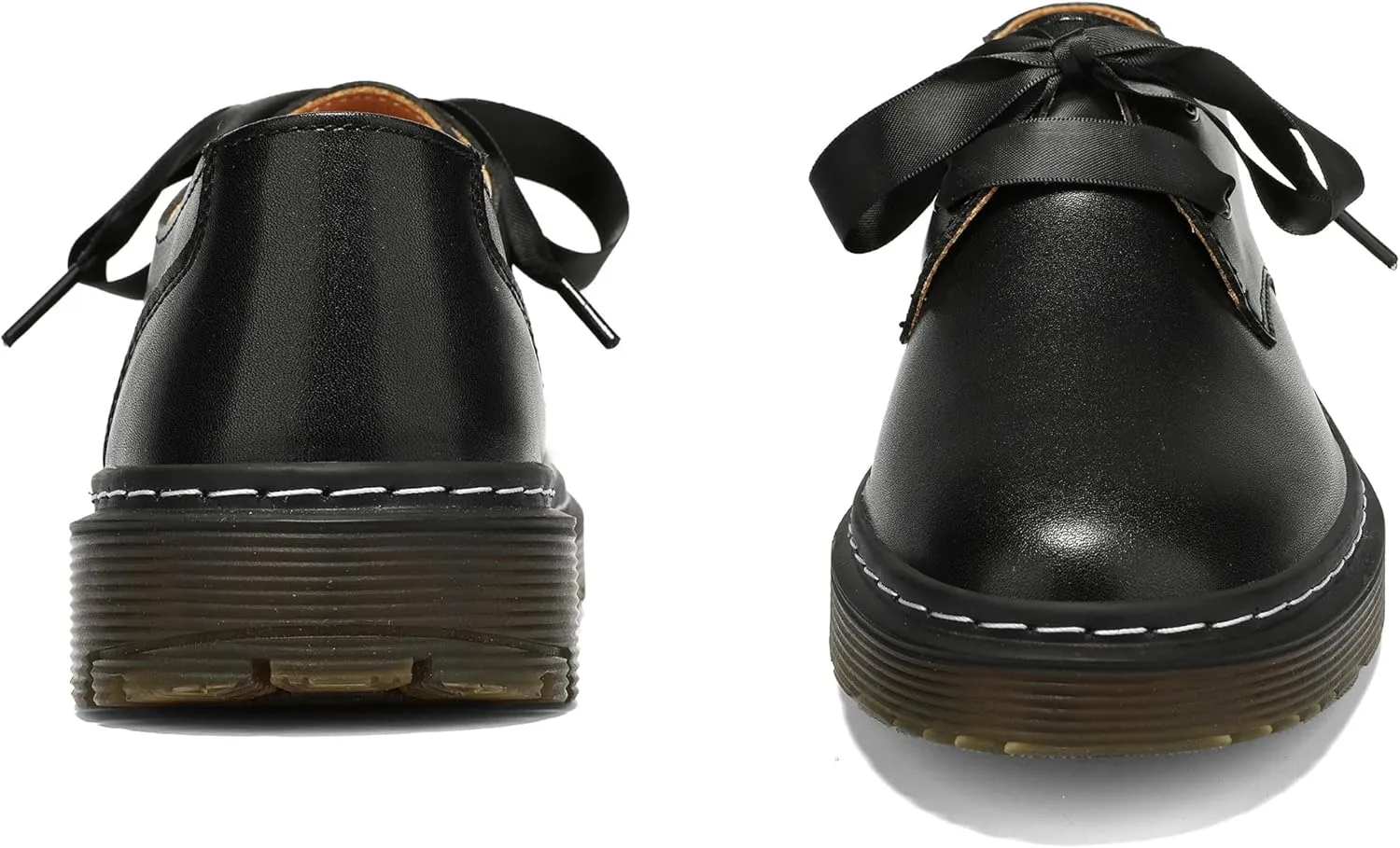Women's Lace-up Loafers Slip-on Comfortable & Light-Weight Office Dress Shoes