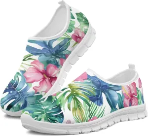 Women's Slip-On Walking Shoes Breathable Mesh Sneakers Casual Shoes