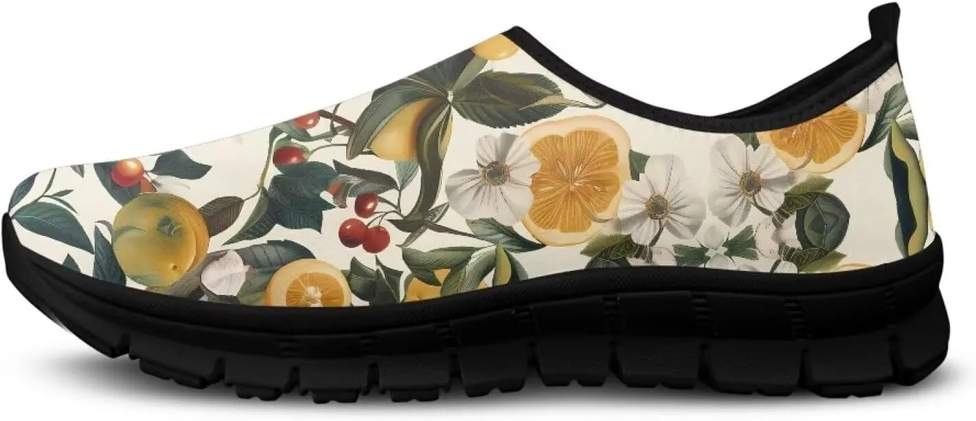 Womens Slip On Walking Shoes Non Slip Loafer Breathable Holiday Travel Shoe Lightweight Casual Low Top Sneakers SizeUS 5.5-11.5