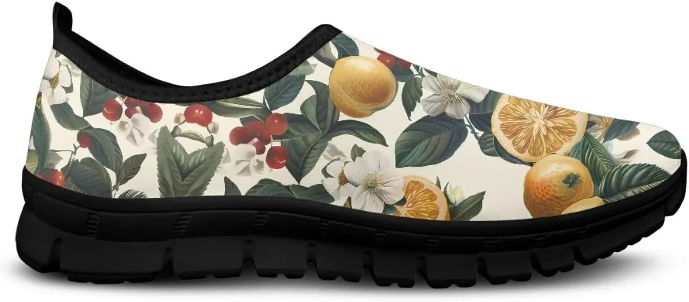 Womens Slip On Walking Shoes Non Slip Loafer Breathable Holiday Travel Shoe Lightweight Casual Low Top Sneakers SizeUS 5.5-11.5