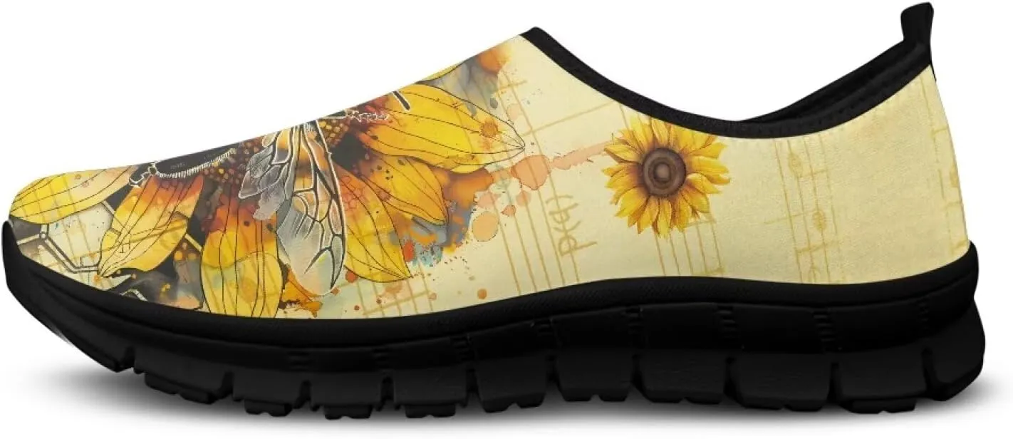 Womens Slip On Walking Shoes Non Slip Loafer Breathable Holiday Travel Shoe Lightweight Casual Low Top Sneakers SizeUS 5.5-11.5