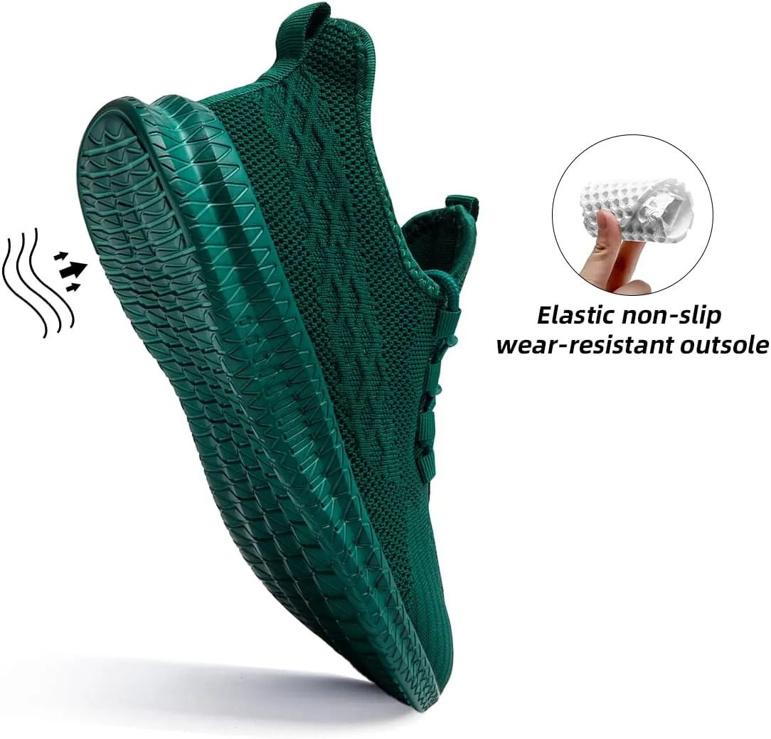 Womens Slip On Walking Shoes Ultra Light Breathable Running Comfortable Casual Fashion Sneakers Mesh Gym Workout Sports