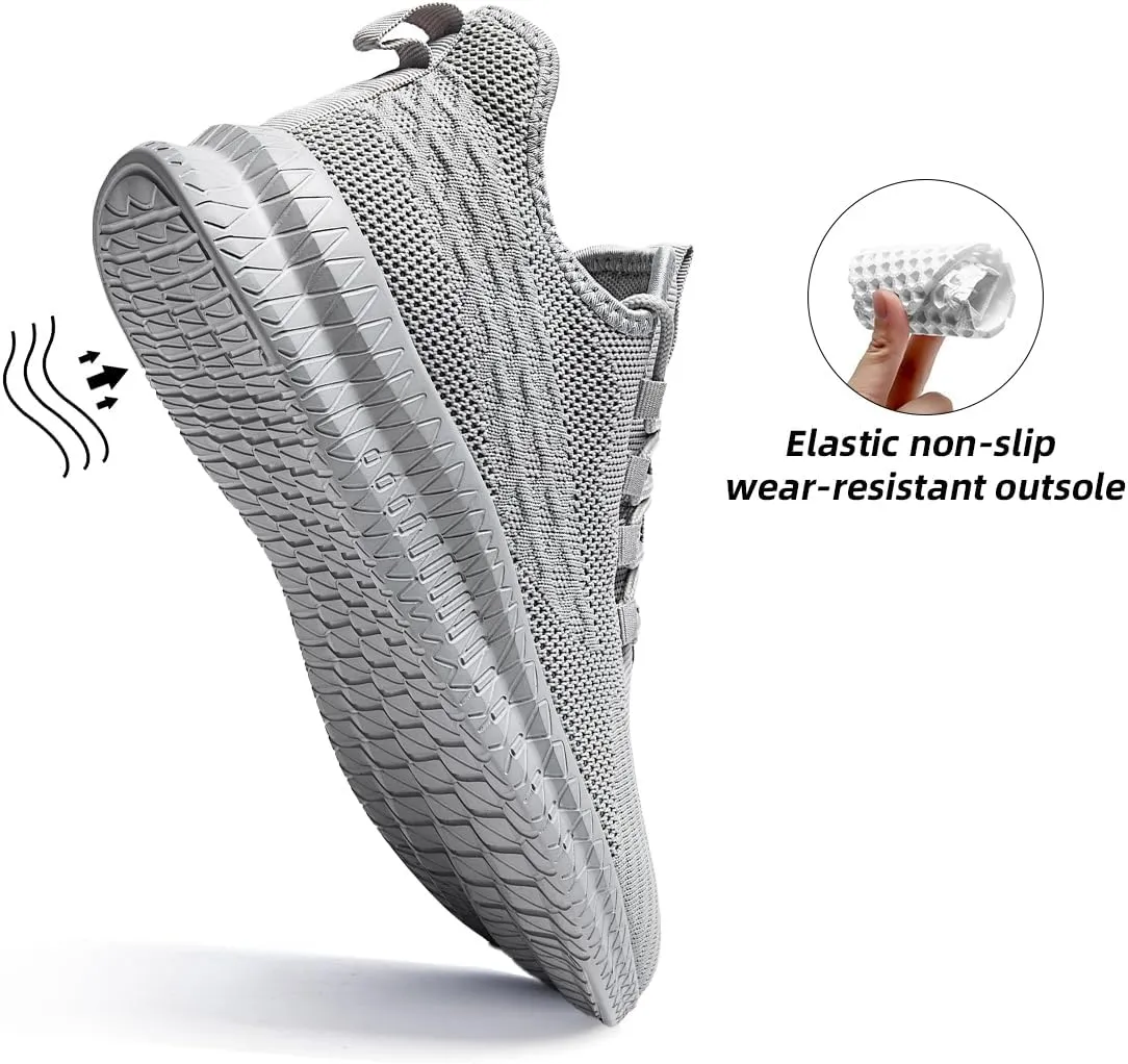 Womens Slip On Walking Shoes Ultra Light Breathable Running Comfortable Casual Fashion Sneakers Mesh Gym Workout Sports