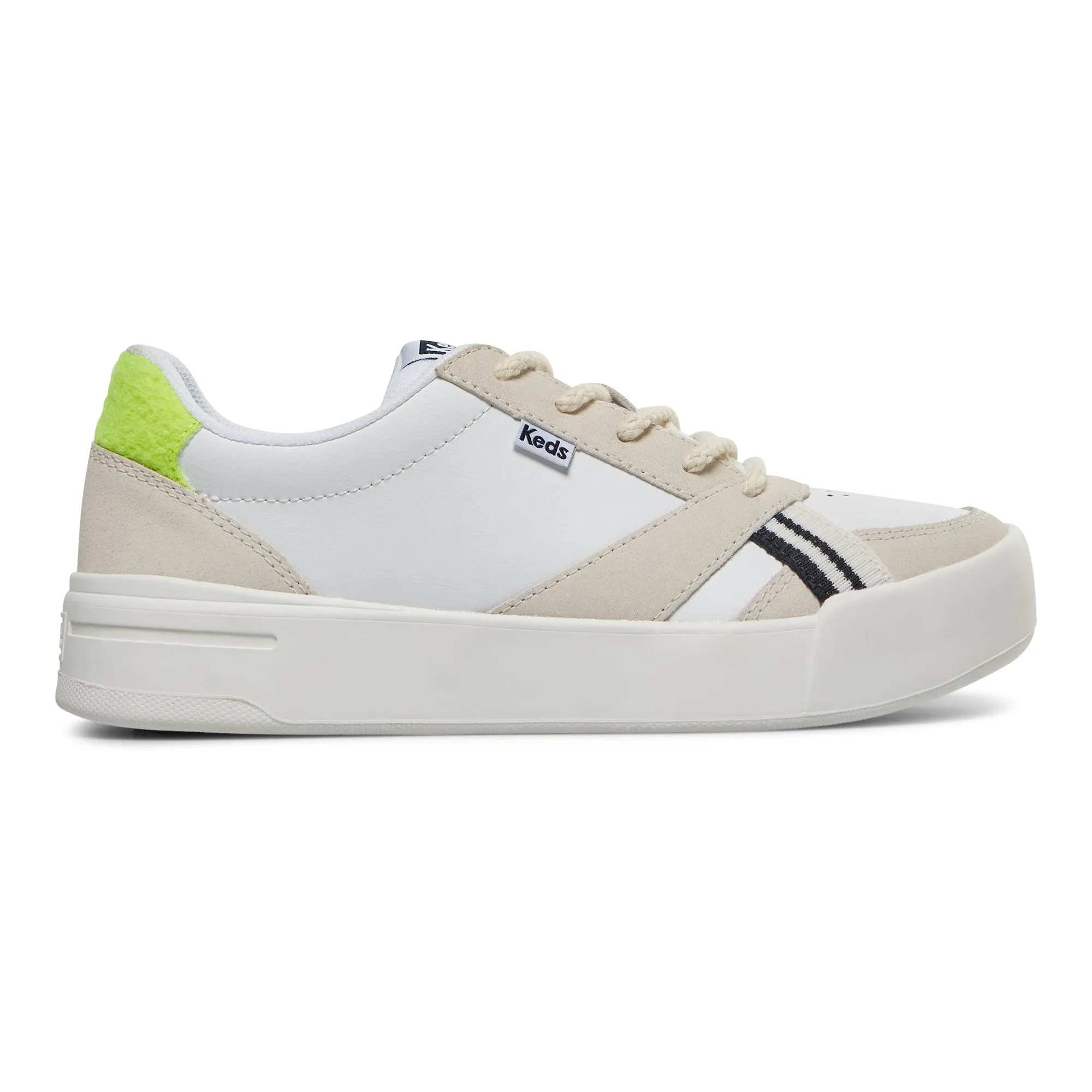 Women's The Court Leather/Suede White/Lime