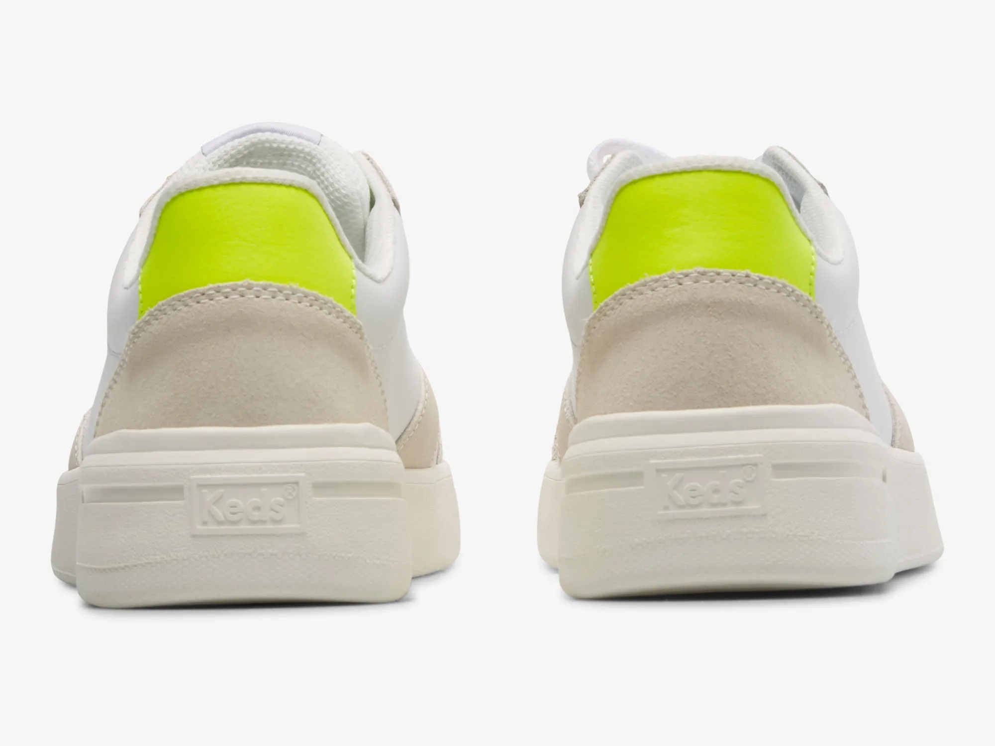 Women's The Court Leather/Suede White/Lime