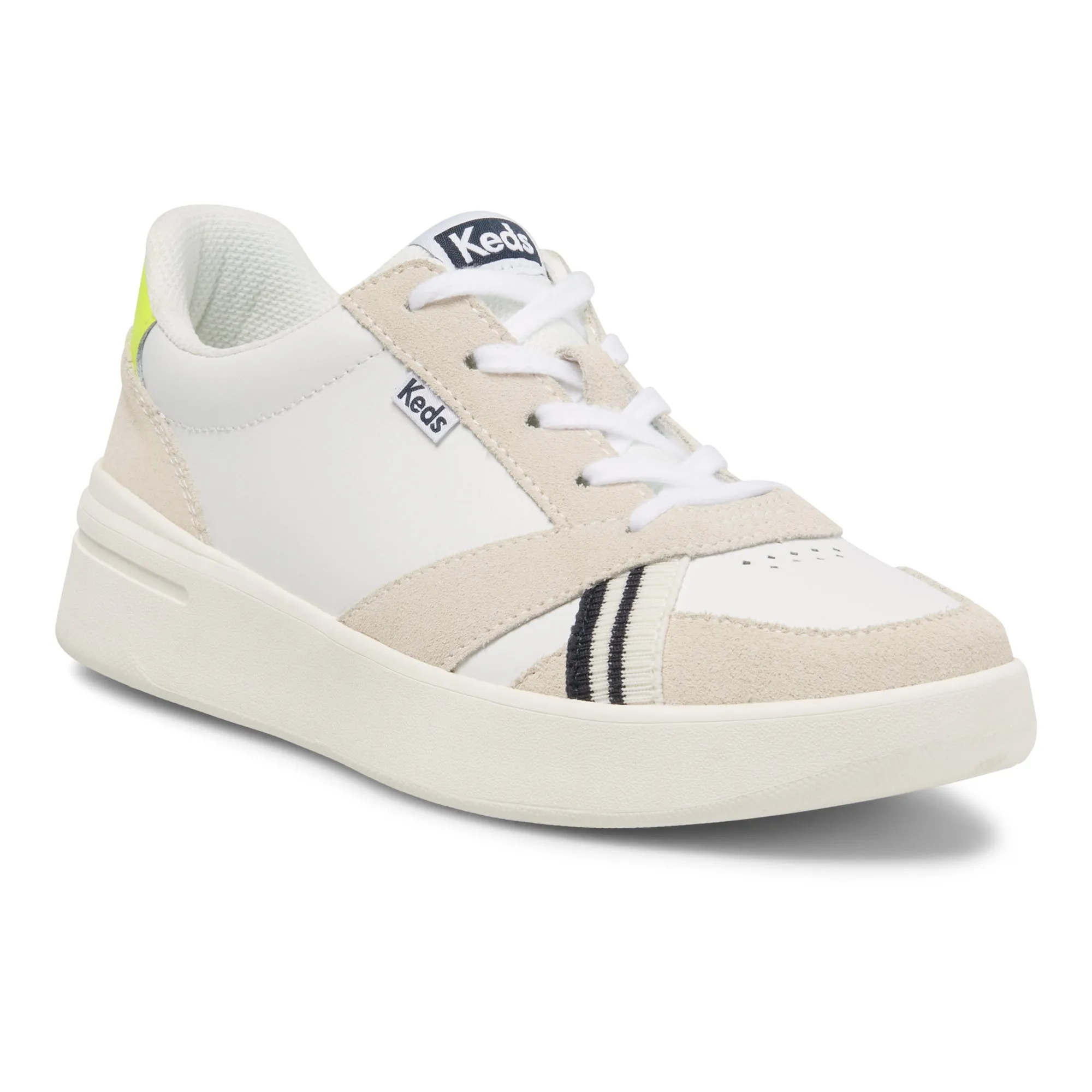 Women's The Court Leather/Suede White/Lime