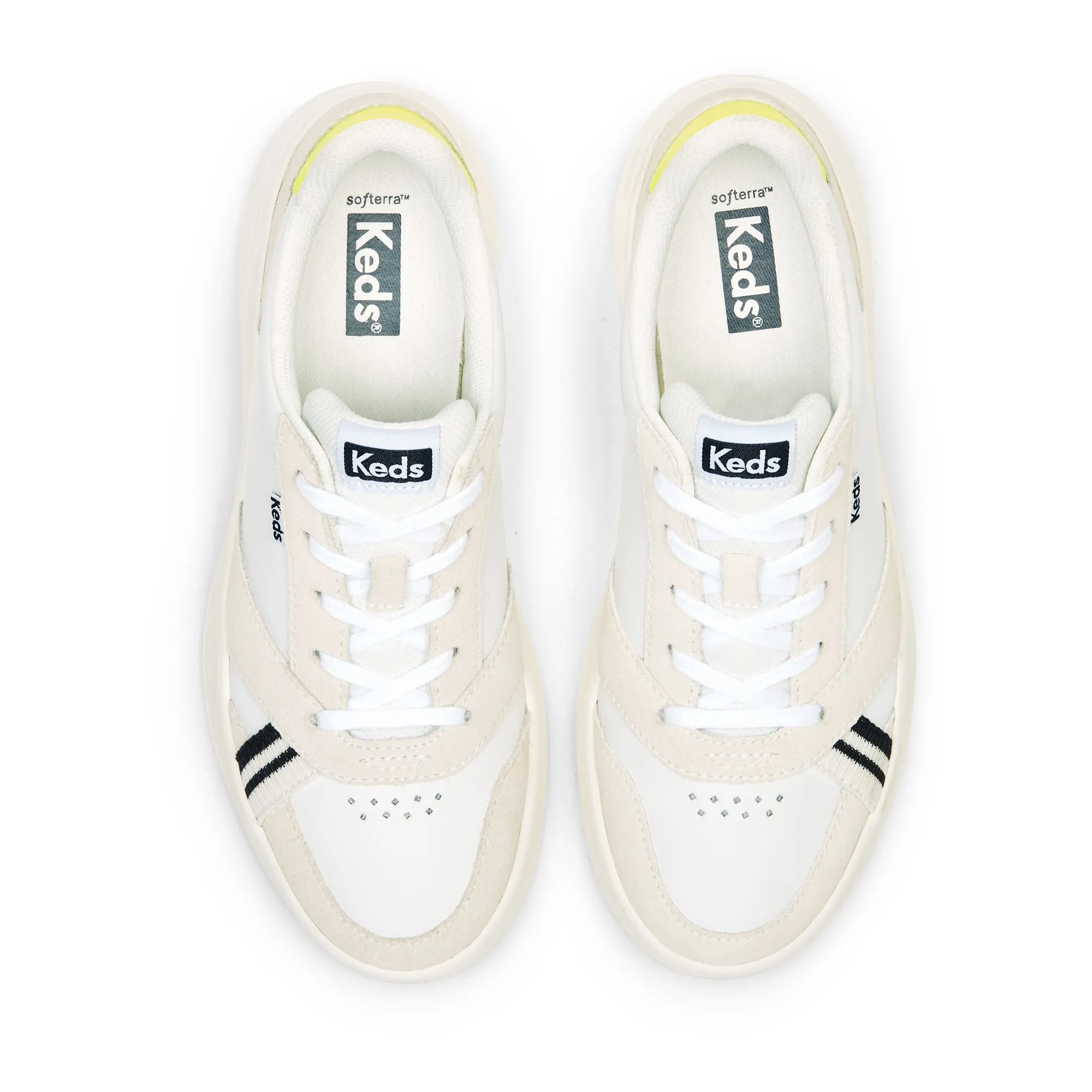 Women's The Court Leather/Suede White/Lime