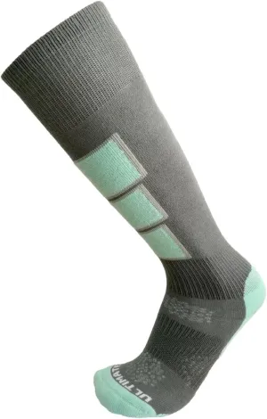 Womens Thermolite Ski Snowboard Socks - Girls Performance Material with Cushioning Support Stretch Padding Breathable Warm -