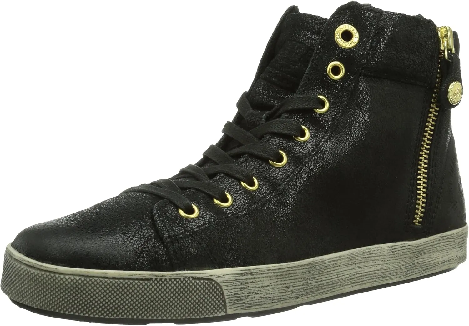 Women's Turtleneck High-Neck Sneaker
