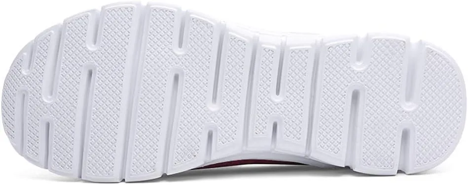Women's Walking Shoes Slip on Fashion Sneaker with Support Flats