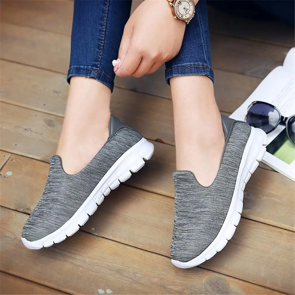 Women's Walking Shoes Slip on Fashion Sneaker with Support Flats