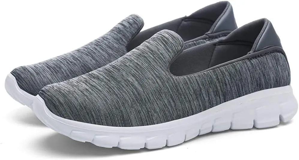 Women's Walking Shoes Slip on Fashion Sneaker with Support Flats