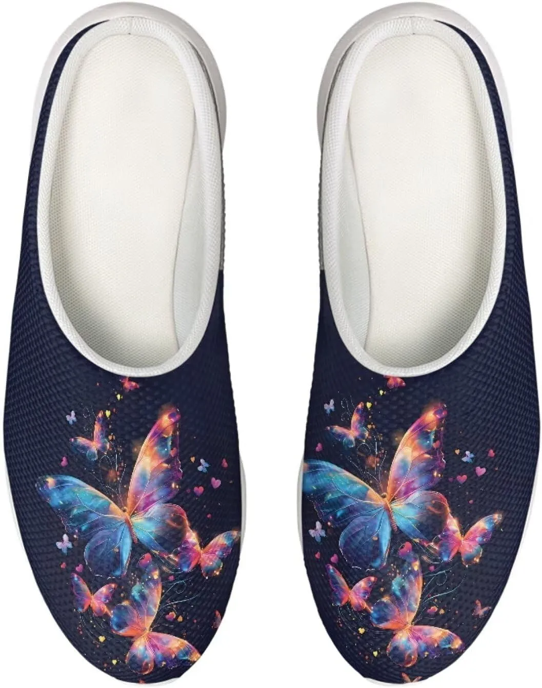 Women's Water Sandals Casual Light Slippers Funny Graphic Garden Clogs Slip On Water Shoes