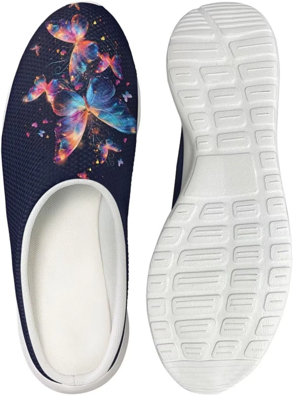 Women's Water Sandals Casual Light Slippers Funny Graphic Garden Clogs Slip On Water Shoes