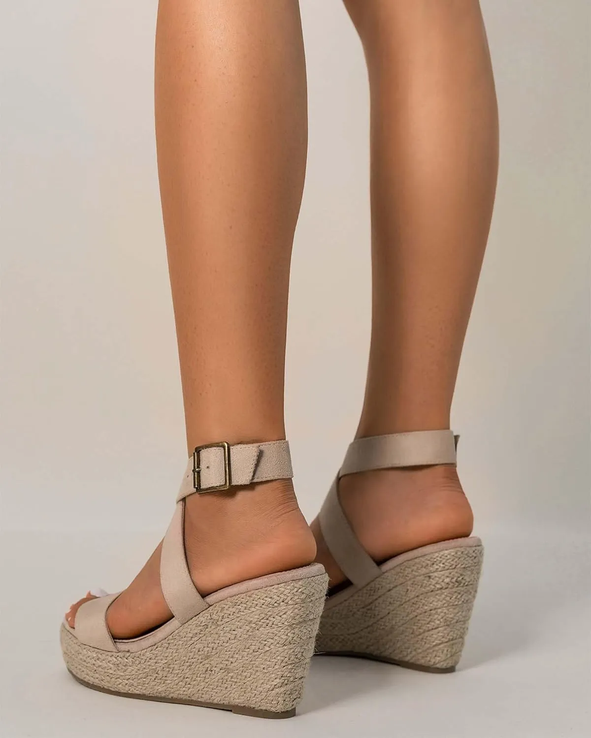 Women's Wedge Heel Open Toe Sandals Lightweight Breathable Summer Beach & Dress Sandals for Casual Elegance