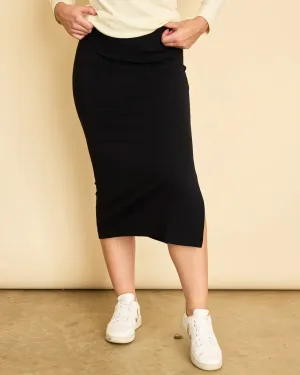 Woolerina 3/4 Skirt - Black