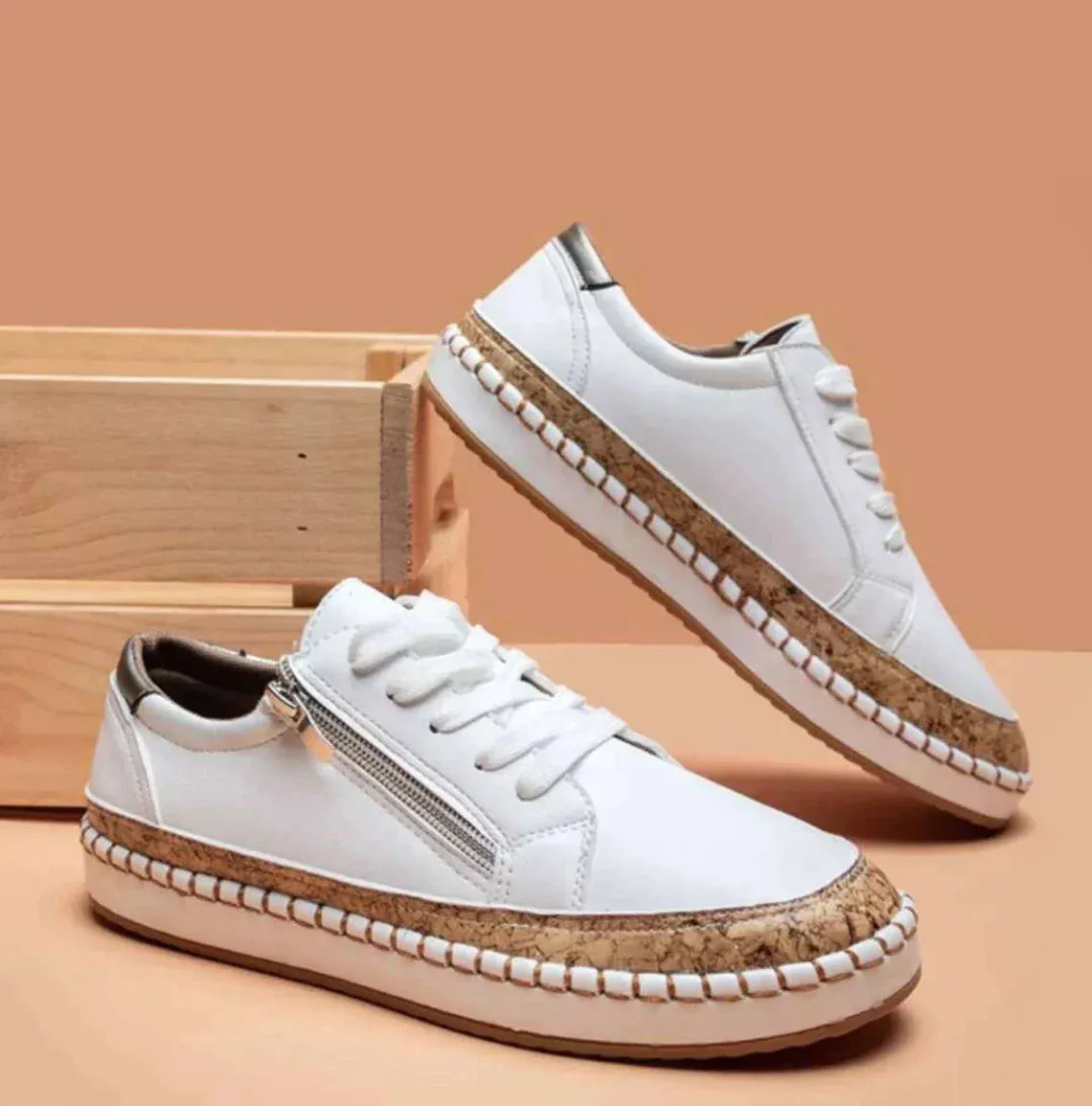 Xayana Slip-On Shoes | Lightweight Floral Embroidered Mesh Shoes for Women