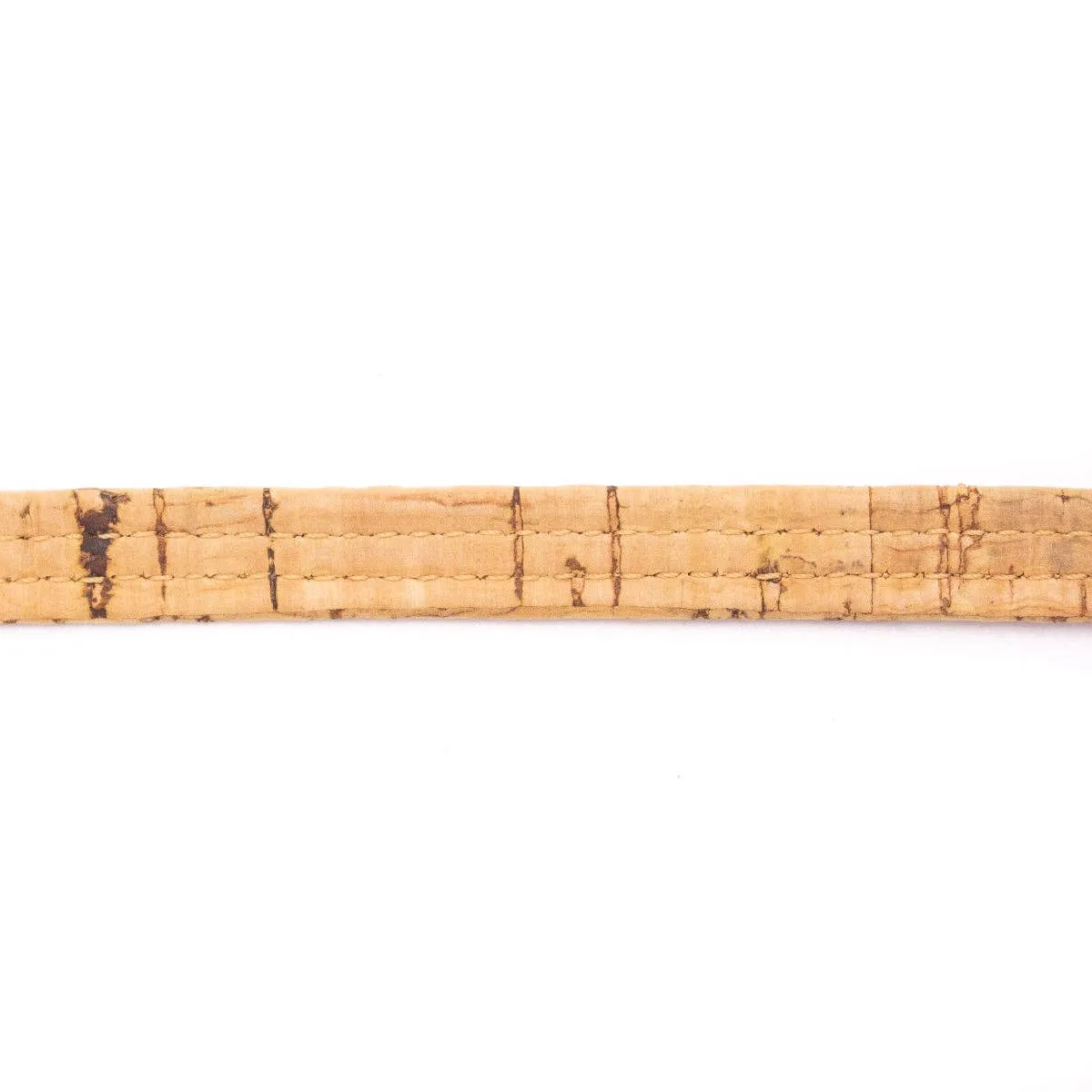 Yellow with natural flat 10mm cork cord COR-414(10meters)